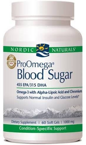 ProOmega Blood Sugar 100mg 60 softgels