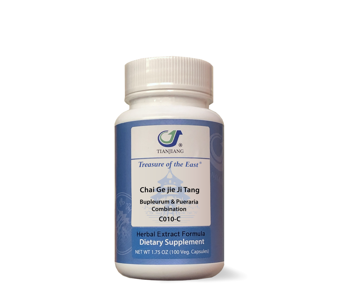 Chai Ge Jie Ji Tang - 柴葛解肌汤 – Bupleurum & Pueraria Combination (Capsules)
