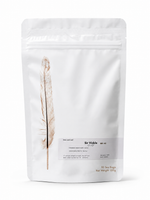 Sir Vickle herbal tea (C1-C7 formula) from Crawford Wellness, with a white label, in a white stand-up pouch on a plain white background.