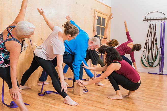 Yoga For Fibromyalgia Wall Support